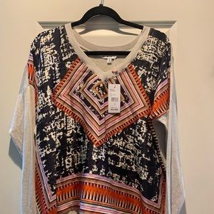 CAbi NWT Scarf Shirt